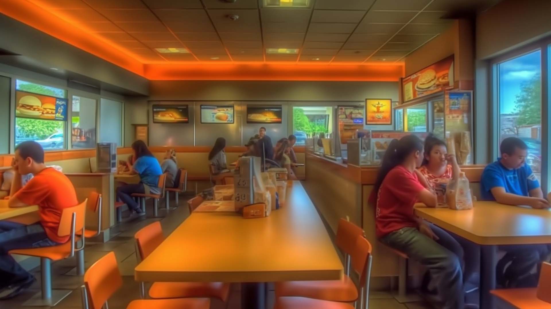 Biloxi has a wide variety of delicious fast food options to choose from.