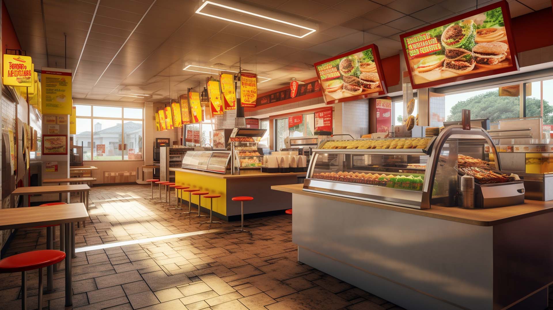 Aurora has a wide variety of delicious fast food options to choose from.